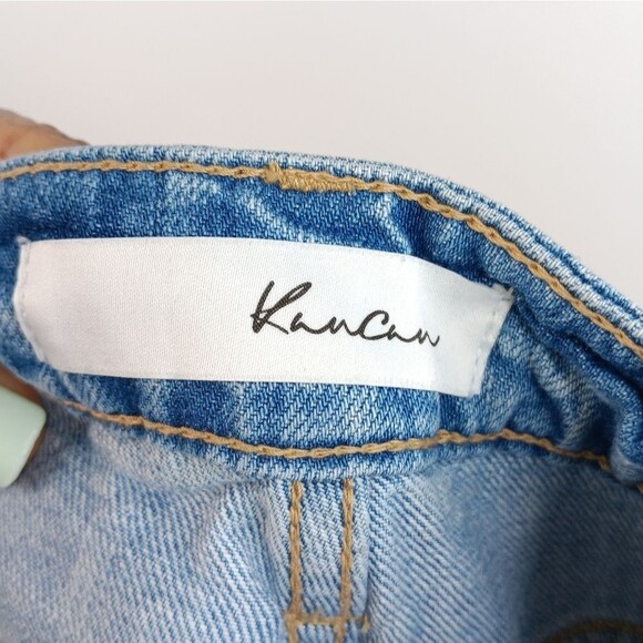 KanCan Women’s Distressed Jeans Light Wash Size 1/24 100% Cotton - Picture 7 of 12